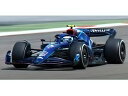 【予約】6-8月以降発売予定WILLIAMS F1 FW44 TEAM WILLIAMS RACING N 45 ITALY GP 2022 NYCK DE VRIES - BLUE /Minichamps 1/18 ミニカー