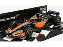 【予約】McLAREN F1 MCL36 MERCEDES TEAM MCLAREN N 4 BAHRAIN GP 2022 LANDO NORRIS - ORANGE LIGHT BLUE /Minichamps 1/43 ミニカー