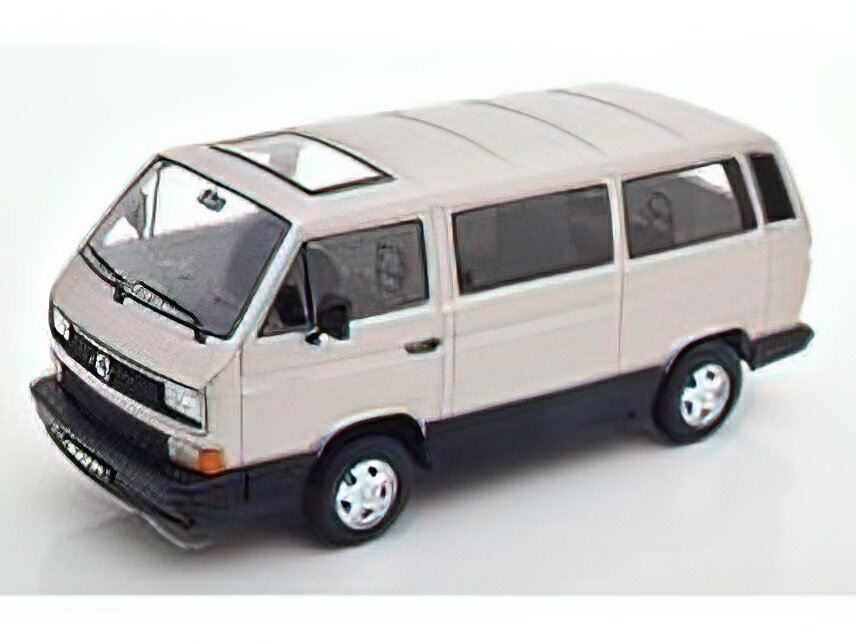 y\zVOLKSWAGEN - T3 MINIBUS MULTIVAN MAGNUM 1987 - SILVER /KK SCALE 1/18 ~jJ[