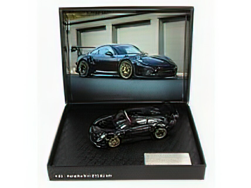 PORSCHE 911 991-2 GT3 RS MR TEAM MANTHEY RACING 2018 - GOLDEN RIMS - BLACK /Minichamps 1/43 ~jJ[