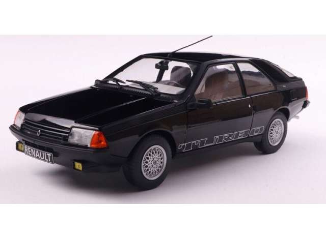 1980年 Renault Fuego Turbo ブラック/ SOLIDO 1/18 ミニカー