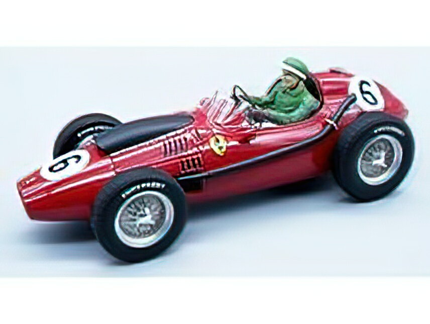 【予約】2023年発売予定FERRARI - F1 DINO 246 N 6 MAROCCO GP MIKE HAWTHORN (with pilot figure) 1958 WORLD CHAMPION - RED /Tecnomodel 1/18ミニカー