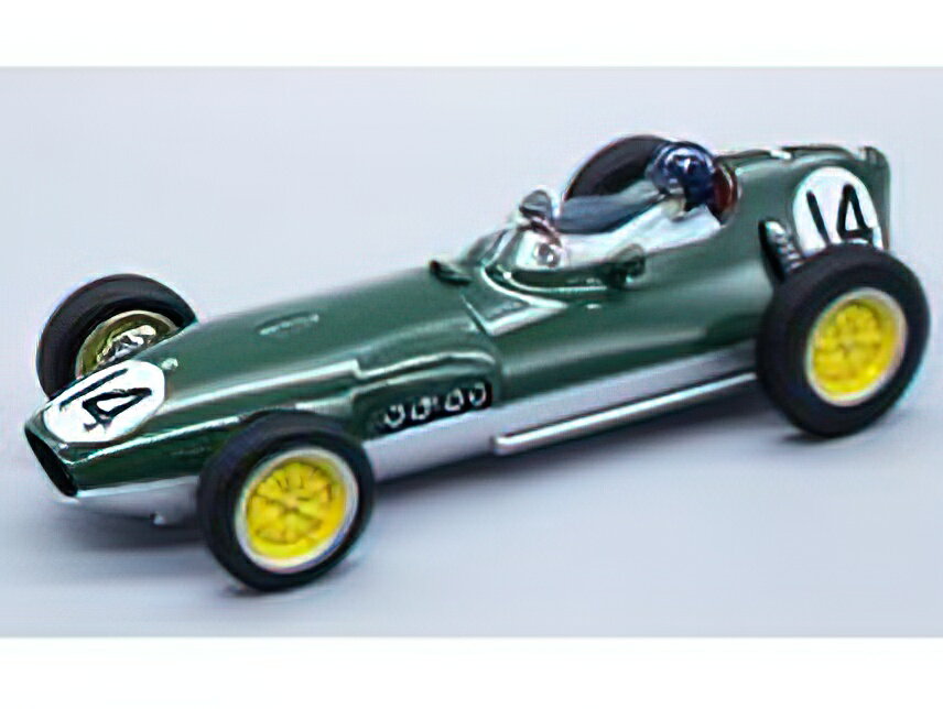 y\z2023N\LOTUS - F1 16 N 14 DUTCH GP (with pilot figure) 1959 GRAHAM HILL - BRITISH RACING GREEN SILVER /Tecnomodel 1/18~jJ[