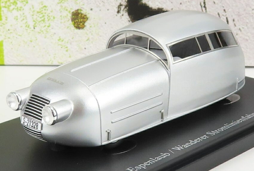 ESPENLAUB ヴァンデラー ストリームライナー 1928 シルバーメタリック 333台限定/ Autocult 1/43 ミニカー