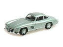 MERCEDES BENZメルセデスベンツ 300SL COUPE (W198) 1955 - GREEN MET /Minichampsミニチャンプス 1/18 ミニカー