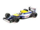 WILLIAMS - F1 FW14B RENAULT N 6 SEASON 1992 RICCARDO PATRESE - BLUE YELLOW WHITE /Minichampsミニチャンプス 1/18 ミニカー