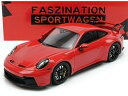 PORSCHEポルシェ 911 992 GT3 TOURING COUPE 2022 - GUARDS RED /Minichampsミニチャンプス 1/18 ミニカー