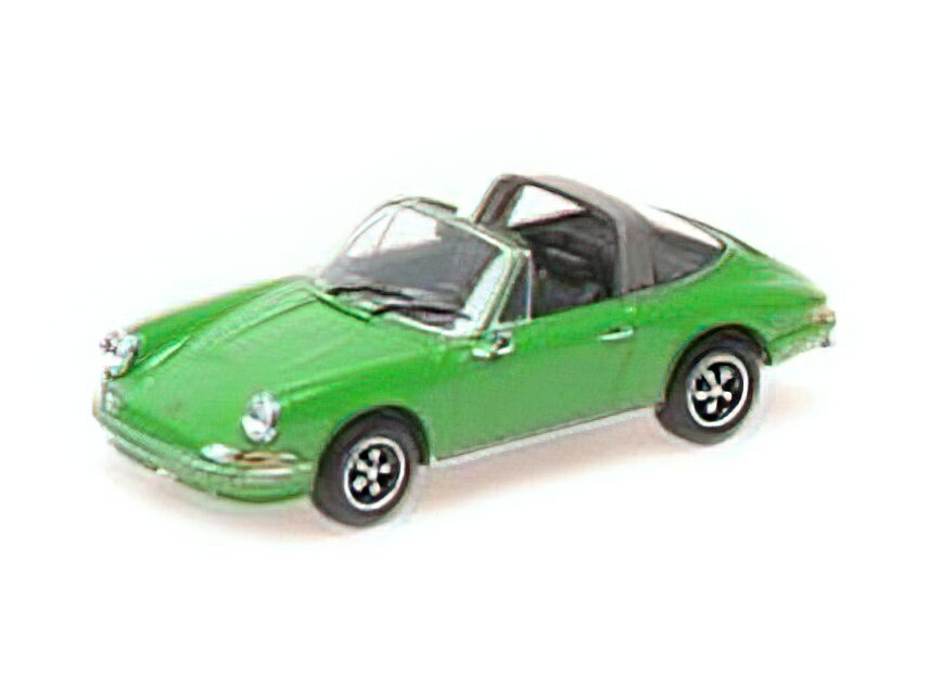 PORSCHEポルシェ 911 TARGA 1972 - GREEN /Mini