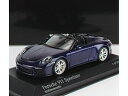 PORSCHEポルシェ 911 991 SPEEDSTER CABRIOLET 2019 - BLUE MET /Minichampsミニチャンプス 1/43 ミニカー