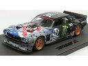 【予約】8-10月以降発売予定FORD USA - MUSTANG HOONIGAN V2 N 43 RALLY 1965 KEN BLOCK - GREY BLACK /TOPMARQUES COLLECTION 1/12 ミニカー