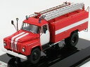 GAZ - AC-30-106G TANKER TRUCK FIRE ENGINE 1991 - RED WHITE /Sparkスパーク 1/43 ミニカー