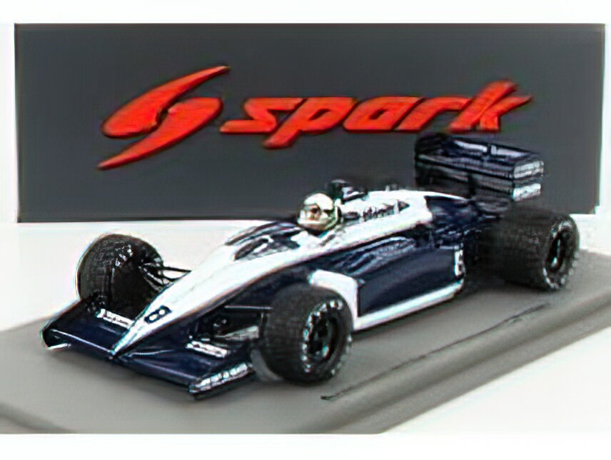 BRABHAM - F1 BT56 N 8 3rd BELGIUM GP 1987 A.DE CESARIS - BLUE WHITE /Sparkѡ 1/43 ߥ˥