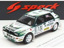 LANCIA - DELTA HF INTEGRALE EVO GIESSE N 13 4th RALLY 1000 LAKES 1993 T.MAKINEN - S.HARJANNE - WHITE GREEN /Sparkスパーク 1/43 ミニカー