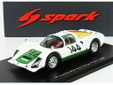 PORSCHEポルシェ 906 N 144 3rd TARGA FLORIO 1966 V.ARENA - A.PUCCI - WHITE GREEN /Sparkスパーク 1/43 ミニカー