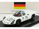 PORSCHEポルシェ 910 N 19 2nd 1000km NURBURGRING 1967 P.HAWKINS - G.KOCH - WHITE /Sparkスパーク 1/43 ミニカー