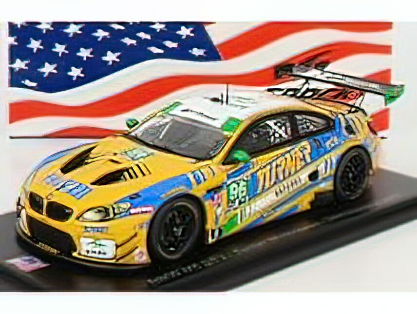 BMW - 6-SERIES M6 GT3 TEAM TURNER MOTORSPORT N 96 24h DAYTONA 2017 M.MARTIN - J.MARKS - J.KLINGMANN - J.KROHN - YELLOW BLUE /Sparkスパーク 1/43 ミニカー