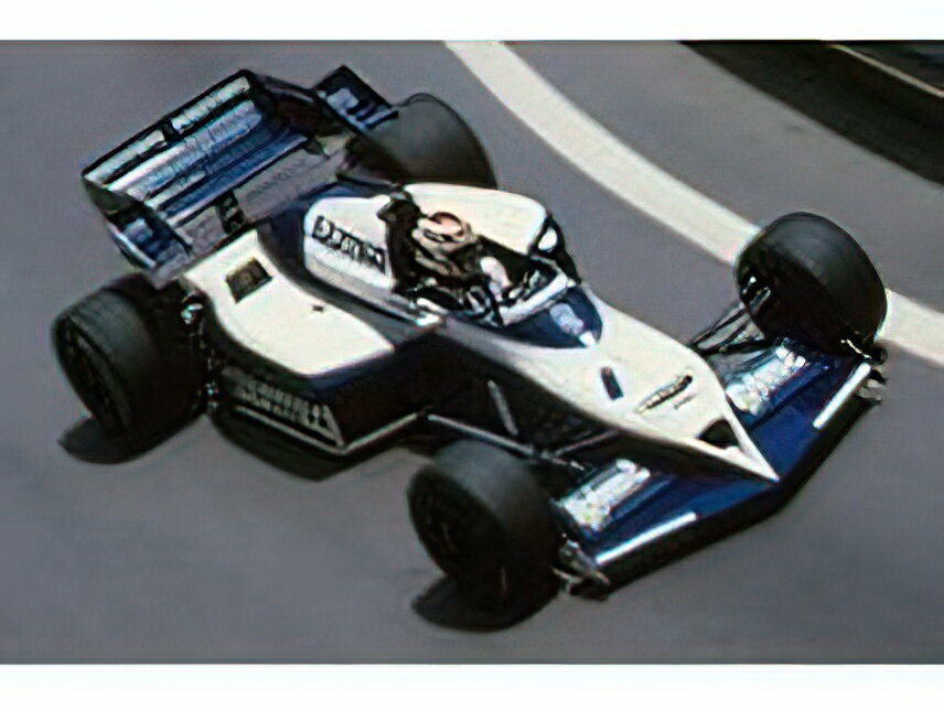 y\z12ȍ~\BRABHAM - F1 BT53 PARMALAT N 1 WINNER USA DETROIT GP 1984 NELSON PIQUET - WHITE BLUE /GP Replicas 1/18 ~jJ[