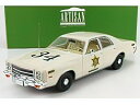 PLYMOUTH - FURY HAZZARD POLICE HAZZARD COUNTY 1977 - WHITE /Greenlight 1/18 ミニカー