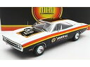 DODGEダッジ - CHARGER COUPE 1970 - WHITE BLACK RED YELLOW /Greenlight 1/18 ミニカー