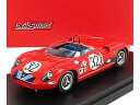 FERRARIフェラーリ - 275P SPIDER N 32 12h SEBRING 1965 E.HUGUS - T.O'BRIEN - C.HAYES - P.RICHARDS - RED /LOOKSMART 1/43 ミニカー