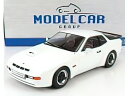 PORSCHEポルシェ 924 CARRERA GT COUPE 1981 - WHITE /MCG 1/18 ミニカー