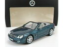 MERCEDES BENZメルセデスベンツ - SL-CLASS SL500 (R230) CABRIOLET 2003 - BLUE MET /Norev 1/18 ミニカー