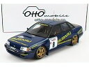 SUBARUスバル - LEGACY RS Gr.A N 8 RALLY TOUR DE CORSE 1993 C.McRAE - D.RINGER - BLUE YELLOW /Otto 1/18 ミニカー