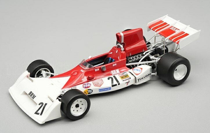 【予約】BRM F1 P160E #21 モンツァ イタリアGP 1973 ニキ・ラウダ ホワイト/レッド / Tecno 1/43 ミニカー