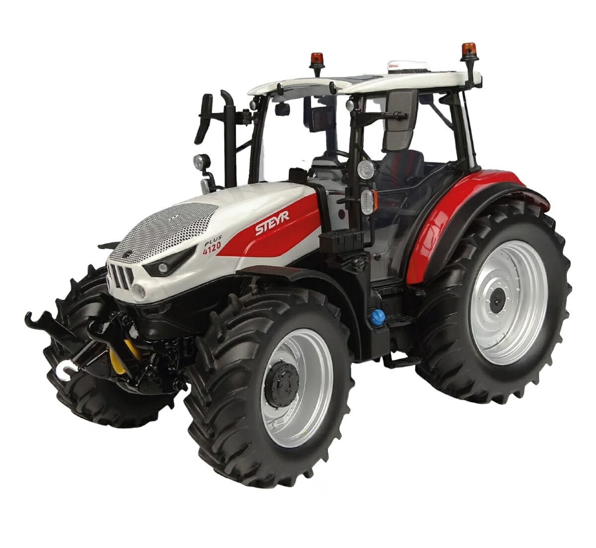 STEYR 4120 トラクター プラス 2021 レッド/ホワイト / Univrsal Hobbies 1/32 農機　模型