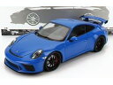 PORSCHEポルシェ 911 991 GT3 COUPE 2018 - BLUE /Minichamps 1/18 ミニカー