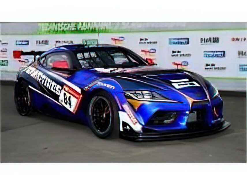 y\z8ȍ~\TOYOTA - SUPRA GR TEAM TOYO TIRES N 84 24h NURBURGRING 2022 L.D.ARNOLD - J.WALDOW - T.VAZQUES GARCIA - BLUE MET BLACK /SPARK 1/43 ~jJ[