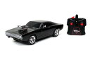 オンロードカー Jada Toys ワイルドスピード 1/16 1970 Dodge Charger RT ラジコンGlossy Black (97584)