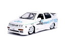 Jada Toys ワイルドスピード 1/24 Jesse's Volkswagen Jetta Car White (99591W) ミニカー