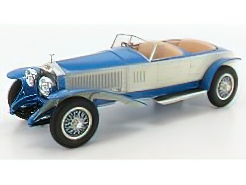 ROLLS ROYCE - PHANTOM EXPERIMENTAL VEHICLE ch.10EX BY BARKER CABRIOLET 1926 - LIGHT BLUE WHITE /Matrix 1/18 ~jJ[