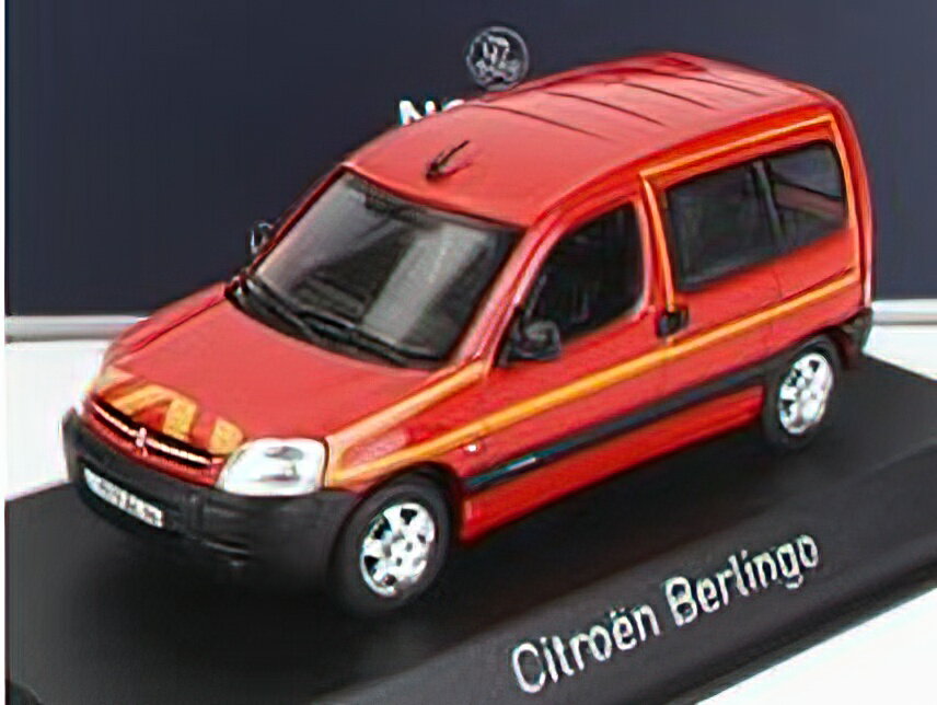 CITROEN - BERLINGO SAPEURS POMPIERS 2004 - RED YELLOW /Norev 1/43 ~jJ[