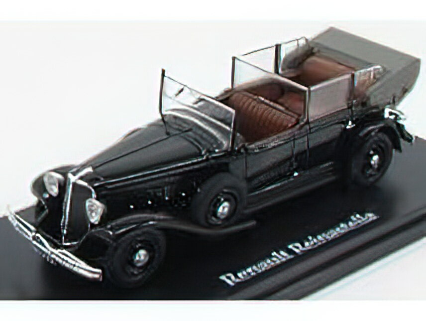 RENAULT - REINASTELLA CABRIOLET 1936 - PERSONAL CAR ALBERT LEBRUN - BLACK /Norev 1/43 ミニカー