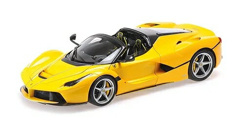FERRARIフェラーリ LAFERRARI APERTA SPIDER 2016 - NERO DAYTONA - BLACK/BBR 1/18 ミニカー