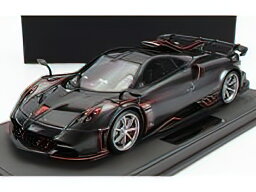 PAGANI - IMOLA 2020 - CON VETRINA DARK GREY MET RED /BBR 1/18 ミニカー