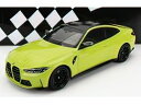 BMW - 4-SERIES M4 (G82) 2020 - YELLOW BLACK /Minichampsミニチャンプス 1/18ミニカー