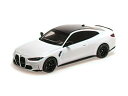 【予約】9月以降発売予定BMW - 4-SERIES M4 (G82) 2020 - WHITE BLACK /Minichampsミニチャンプス 1/18 ミニカー