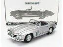 MERCEDES BENZメルセデスベンツ 300SL ROADSTER SPIDER (W198) 1957 - SILVER/Minichamps 1/18...