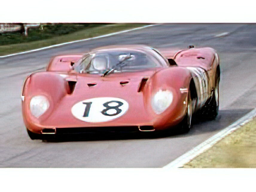 【予約】2024年発売予定FERRARIフェラーリ 312P COUPE TEAM SEFAC N 18 24h LE MANS 1969 PEDRO RODRIGUEZ ? DAVID PIPER/TOPMARQUES 1/18 ミニカー