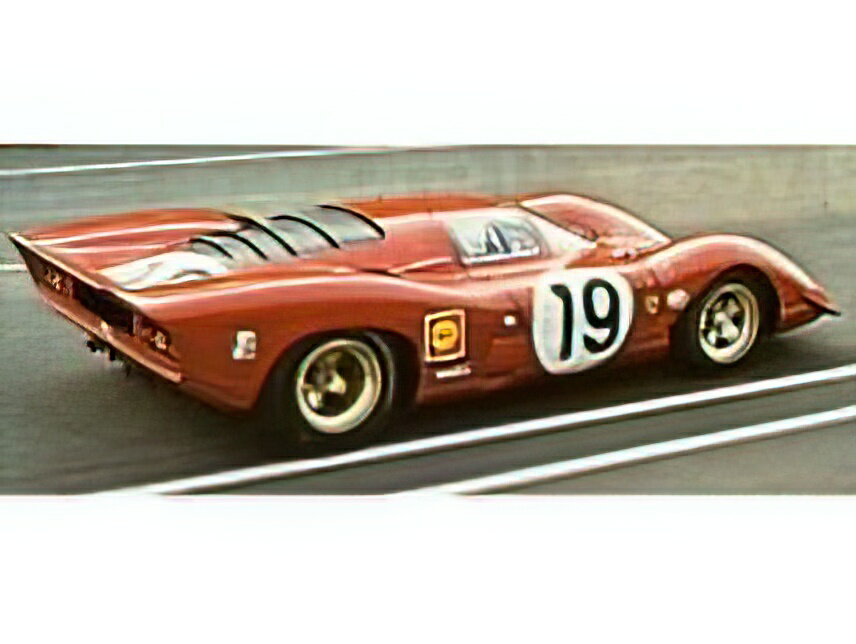 【予約】12月以降発売予定FERRARIフェラーリ 312P COUPE TEAM SEFAC N 19 24h LE MANS 1969 CHRIS AMON ? PETER SCHETTY - RED /TOPMARQUES 1/18 ミニカー