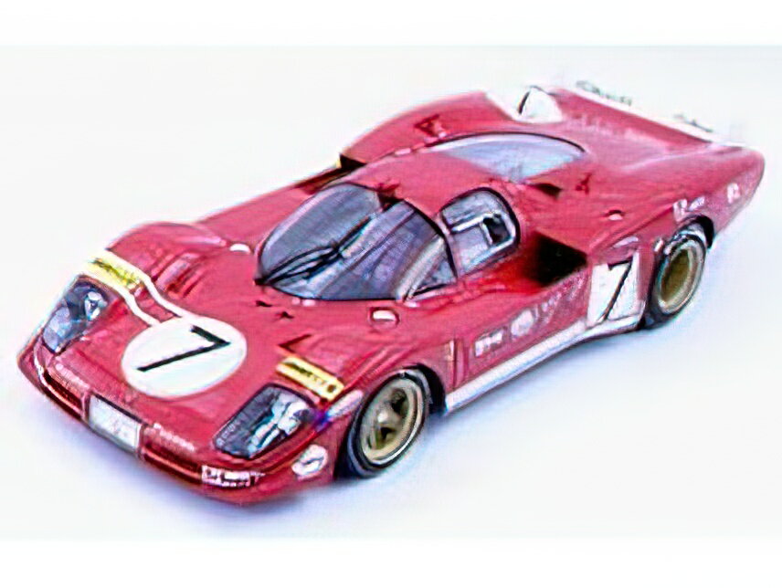 【予約】12月以降発売予定FERRARIフェラーリ 512S TEAM SEFAC SPA FERRARI N 7 24h LE MANS 1970 DEREK BELL - RONNIE PETERSON - RED /TOPMARQUES 1/18 ミニカー