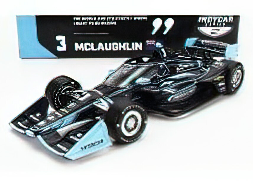 CHEVROLET - TEAM PENSKE N 3 INDY 500 INDYCAR SERIES PORTLAND GP 2022 S.MCLAUGHLIN - BLACK BLUE /Greenlight 1/18 ミニカー