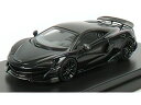 McLARENマクラーレン 600LT 2018 - BLACK /LCD 1/64 ミニカー