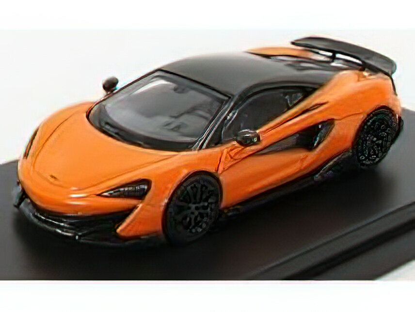 McLAREN}N[ 600LT 2018 - ORANGE /LCD 1/64 ~jJ[