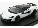 McLARENマクラーレン 600LT 2018 - WHITE /LCD 1/64 ミニカー