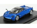 PAGANI - HUAYRA ROADSTER 2018 - BLUE /LCD 1/64 ミニカー