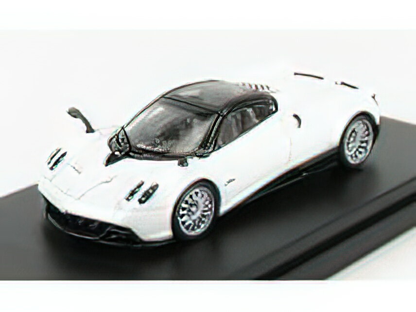 PAGANI - HUAYRA ROADSTER 2018 - WHITE /LCD 1/64 ミニカー